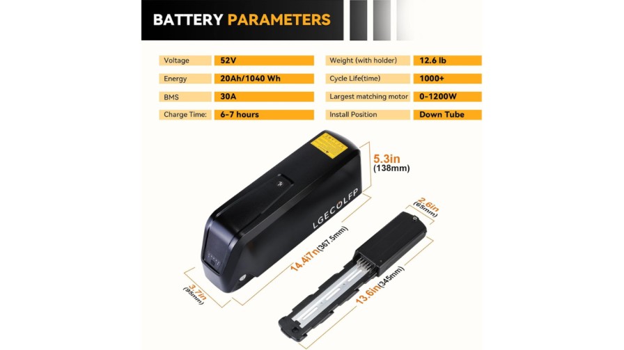 52v 20ah Lithium Battery Pack