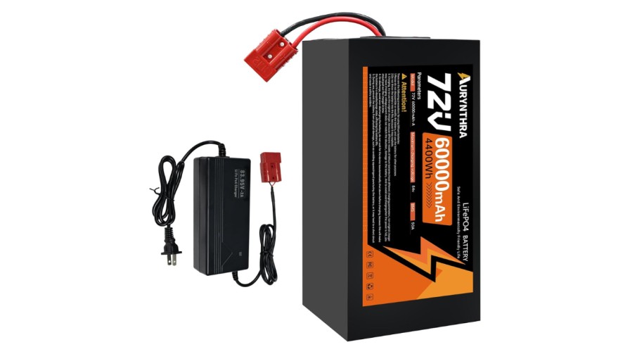 72V 60Ah LiFePO4 Battery Pack