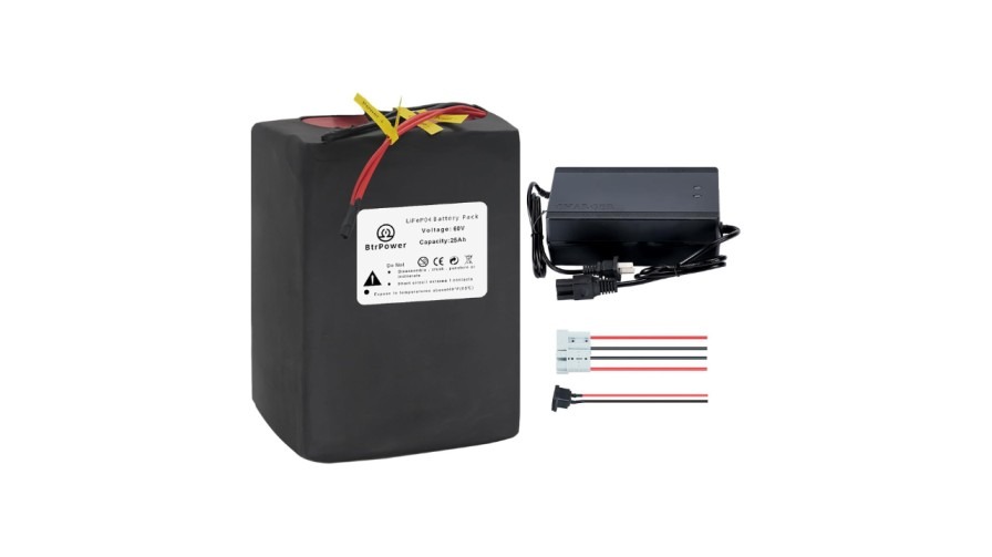 60V 25Ah LiFePO4 Lithium Battery