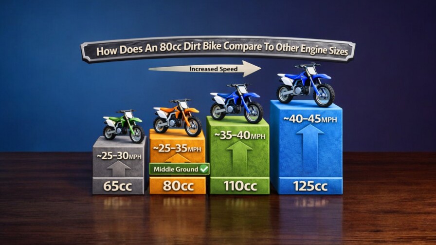 How Does An 80cc Dirt Bike Compare To Other Engine Sizes