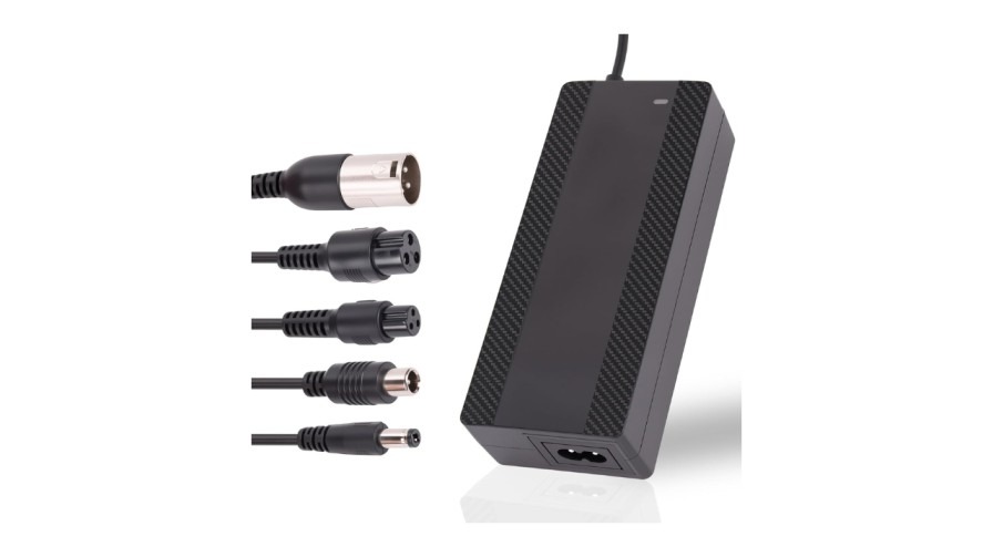 deacower 42v 2a electric scooter charger replacement charger for 36v lithium battery