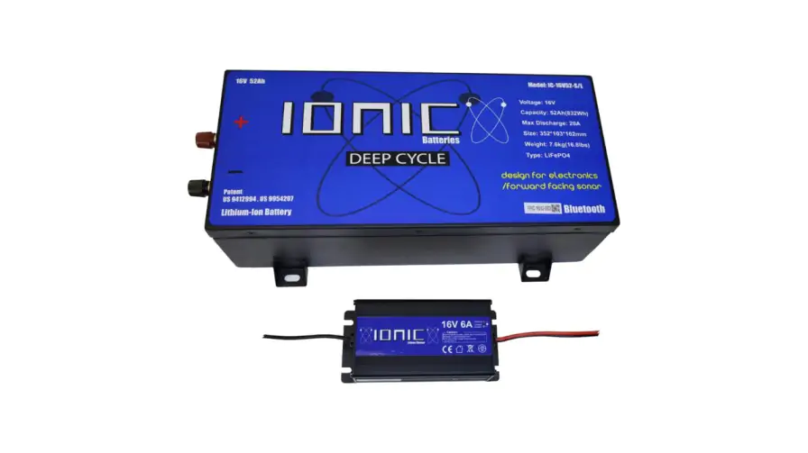 16 volt lithium racing battery and charger deep cycle