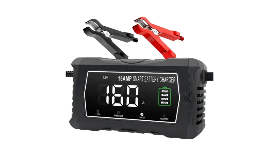 ionic lithium 16v 52ah marine electronics/sonar lifepo4 battery + charger