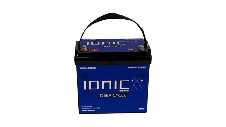 ionic lithium battery 12v 50ah