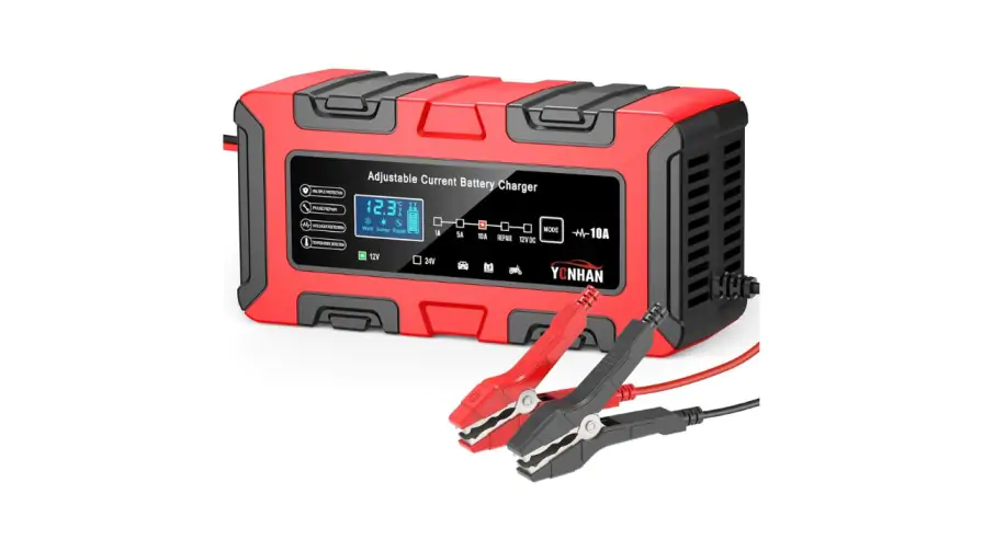 yonhan battery charger 10 amp 12v and 24v fully automatic