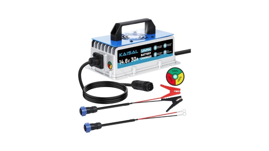 12 volt 30 amp lithium battery charger