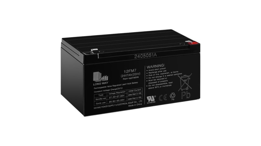 12fm7 battery 24v 7ah 20hr