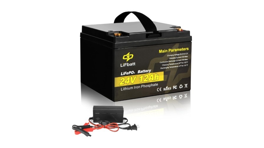 24v 100ah lithium battery backup time