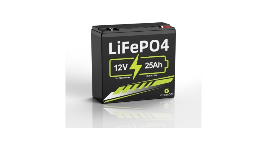 dakota lithium – 12v 25ah lifepo4 deep cycle battery