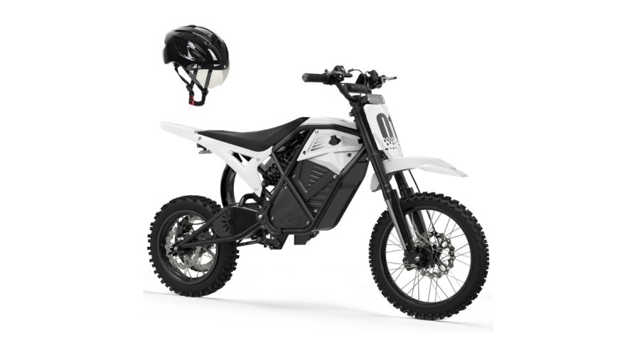 eskute electric dirt bike for teens adults mid drive motor 3500w