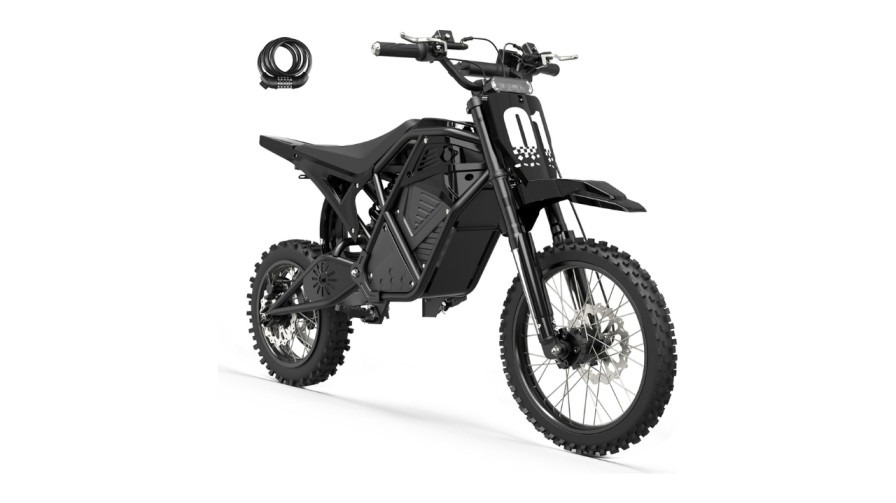 eskute electric dirt bike for teens adults mid-drive motor 3500w peak