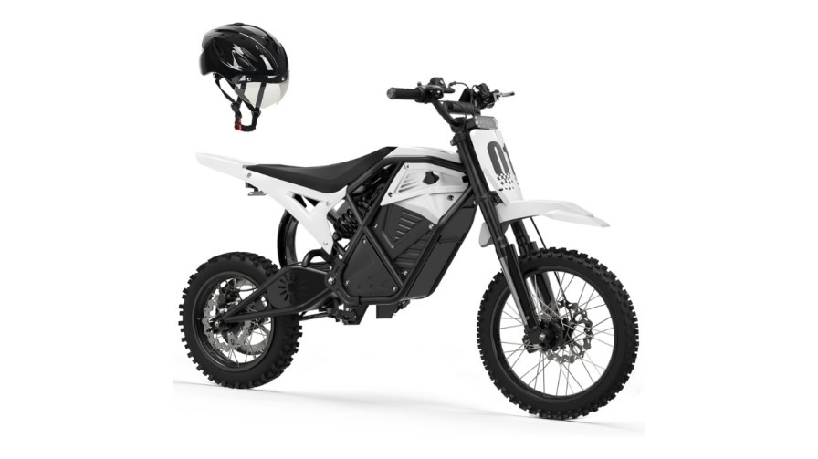 eskute electric dirt bike for teens adults mid drive motor 3500w