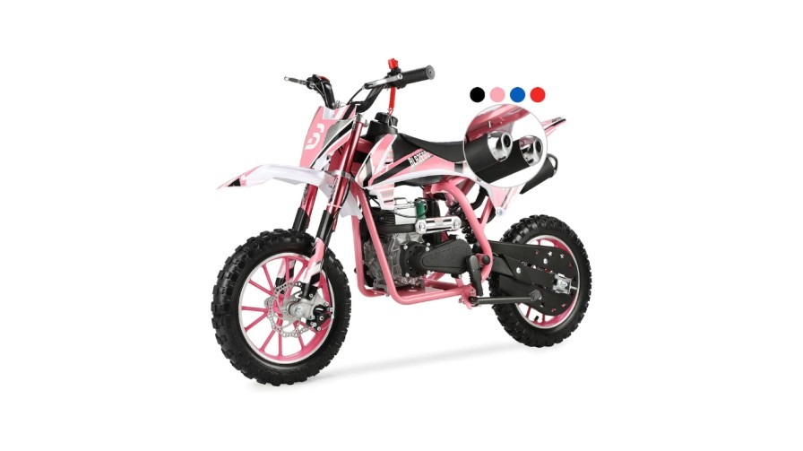 mototec thunder 50cc 2 stroke kids gas dirt bike