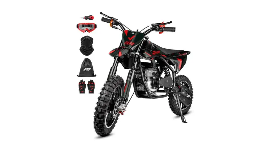 frp fx40-ogemaw kids dirt bike 40cc 4-stroke gas powered mini dirt bike