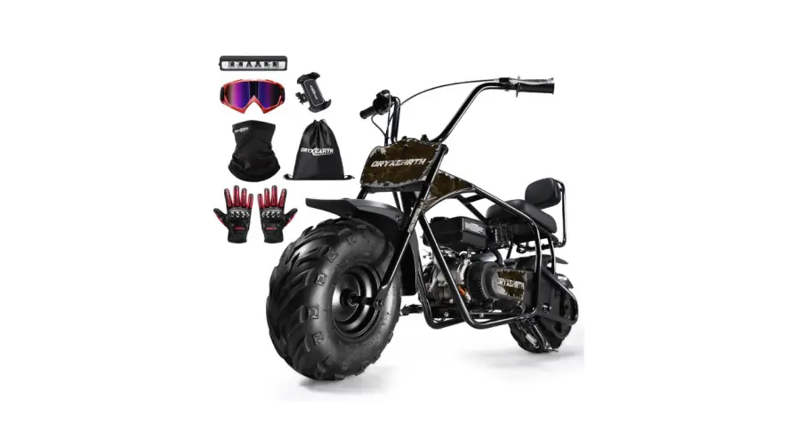oryxearth mini dirt bike for kids 105cc 4 stroke