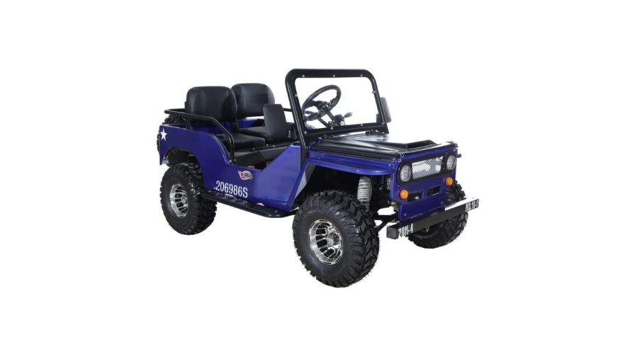 x-pro 125cc go kart with 3-speed semi-automatic transmission w/reverse
