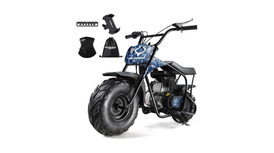 oryxearth mini dirt bike for kids 105cc 4 stroke gas powered