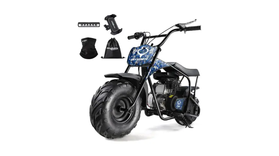 oryxearth mini dirt bike for kids 105cc 4 stroke gas powered