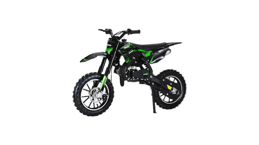 50cc kids dirt bike with training wheels